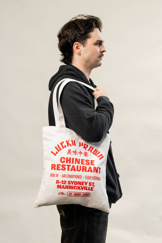 LUCKY PRAWN TOTE