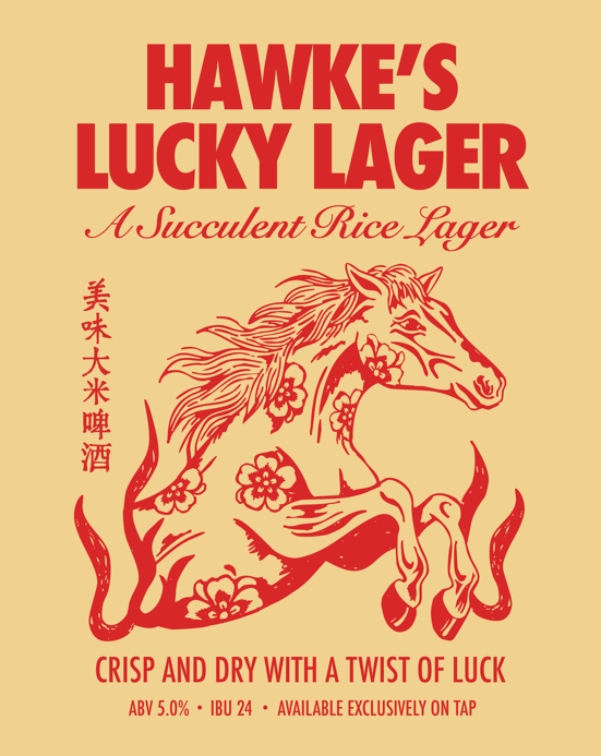 Hawke's Lucky Lager