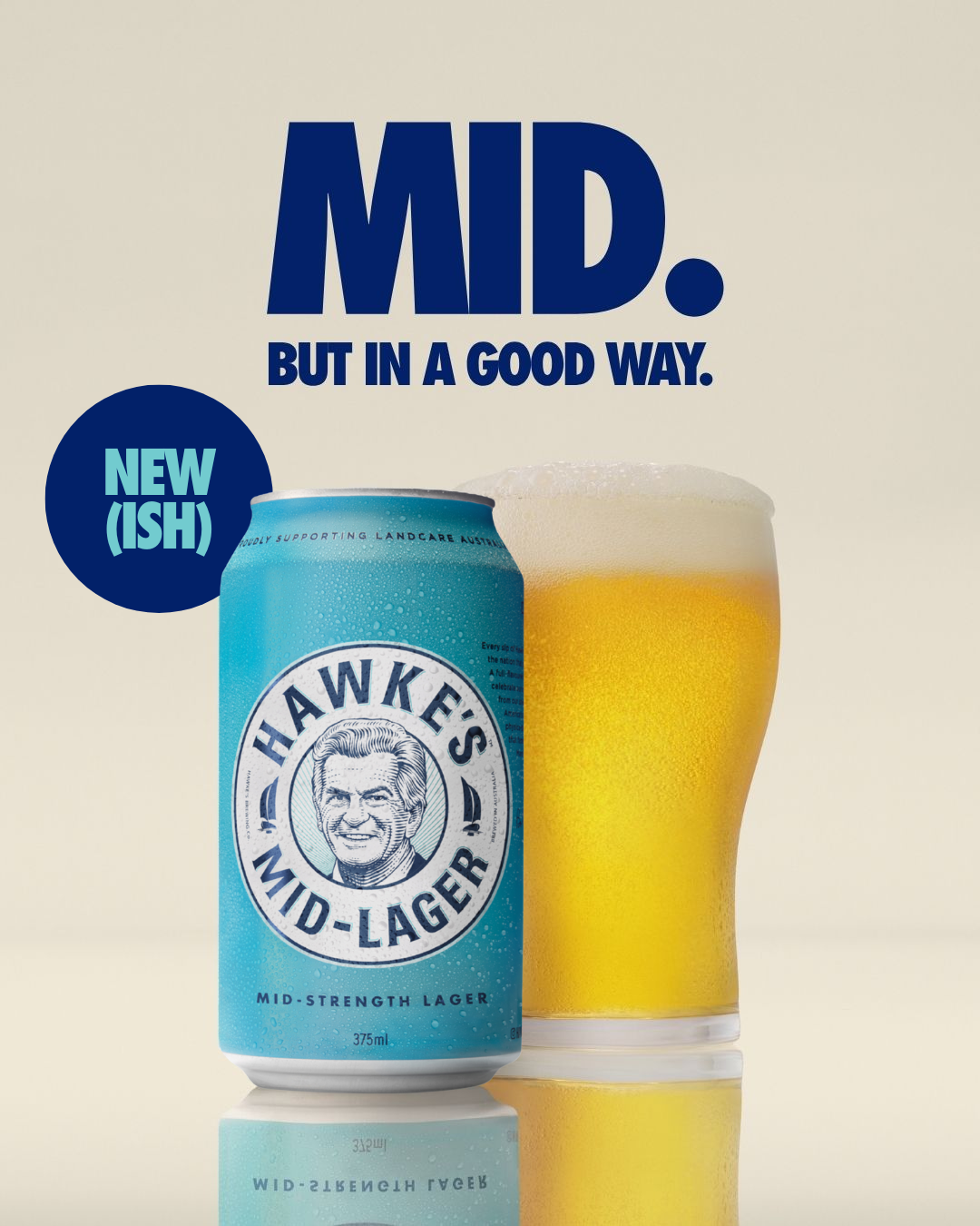 Hawke's New(ish) Mid-Strength Lager