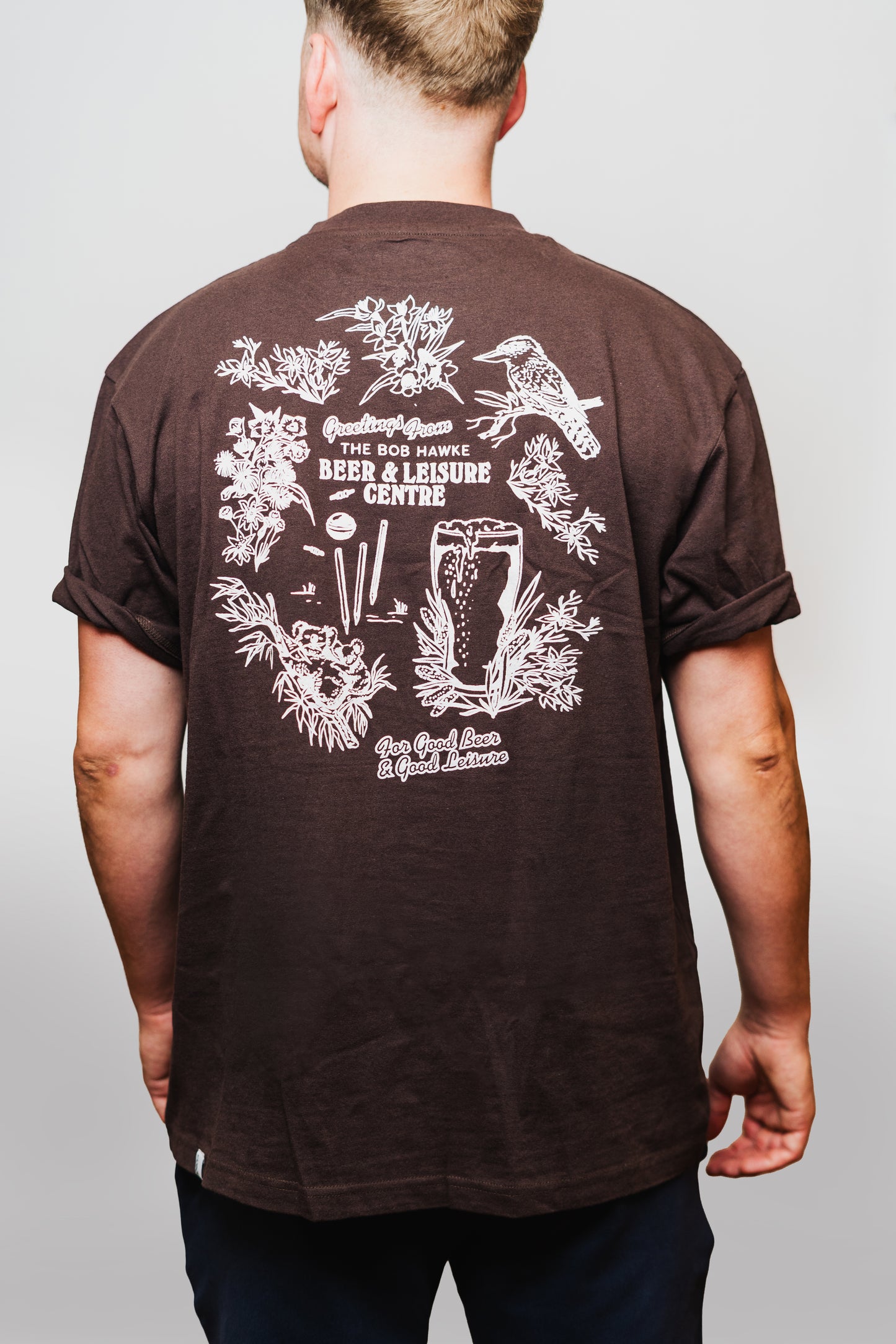 Beer & Leisure 'Iconic Species' Tee (Brown)