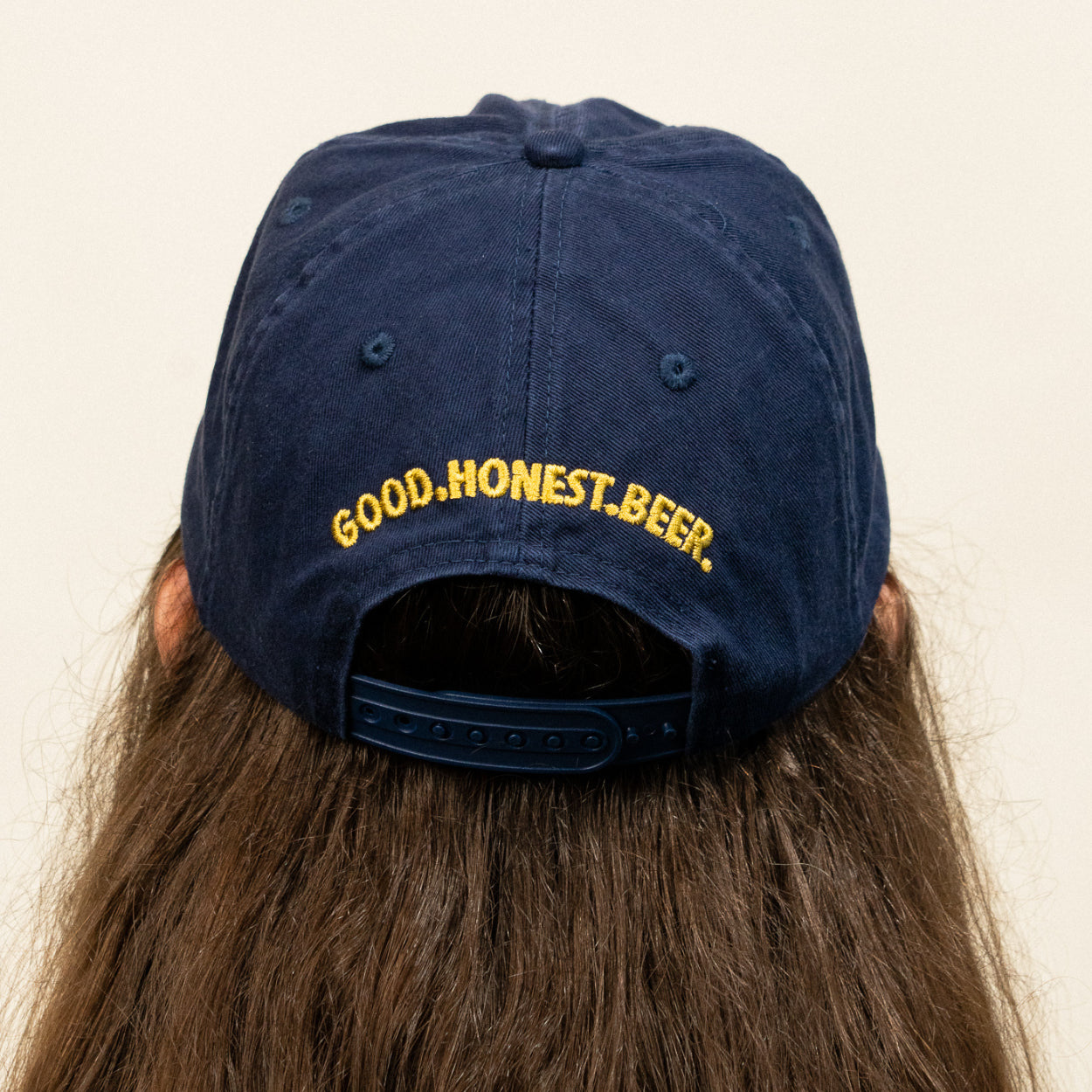 The Hawke's Good Honest Beer Navy Cap